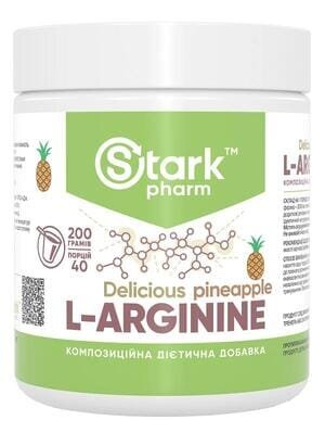 Аргінін Stark Pharm Stark L-Arginine смак ананасу, 200 г