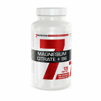 Магнію цитрат + B6 7Nutrition Magnesium Citrate 700 мг + B6 3 мг, 120 капсул