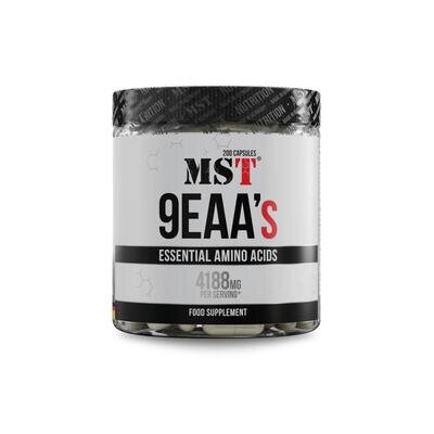 Комплекс незамінних амінокислот MST Nutrition 9EAA's, 200 капсул