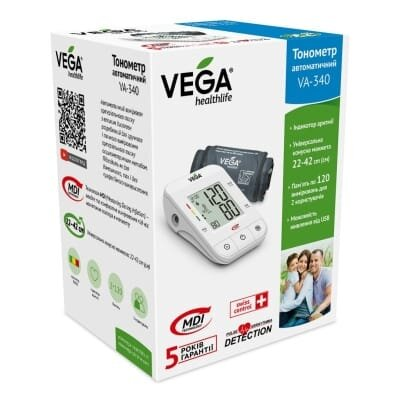 Тонометр Vega VA-340 автоматичний