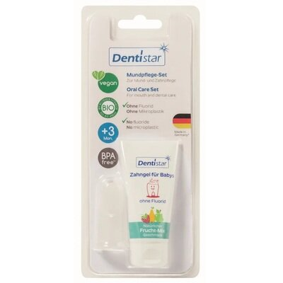 Набір Dentistar Щітка-догляд за зубами з гелем для чищення, 30 мл