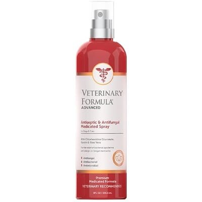 Спрей для собак та котів Veterinary Formula Advanced Antiseptic&antifungal антисептичний та протигрибковий, 236 мл