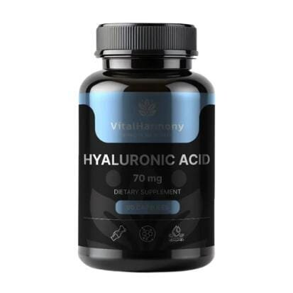 Гіалуронова кислота VitalHarmony Hyaluronic Acid 70 мг, 90 капсул