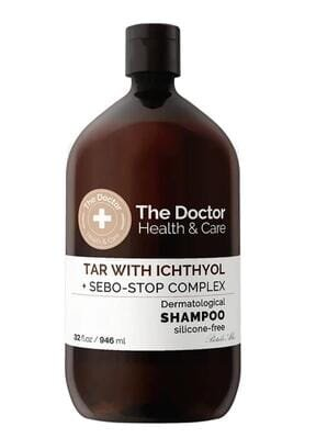 Шампунь The Doctor Sebo-stop Complex дьоготь та іхтіол, 946 мл