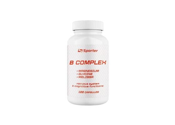 Вітаміни групи В Sporter Vitamin B Complex капсули №100