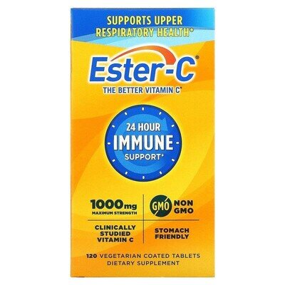 Вітамін С Естер-С Nature's Bounty Ester-C 1000 мг, 120 вегетаріанських таблеток