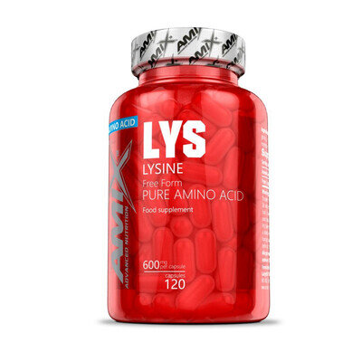Амінокислота Amix Nutrition L-Lysine 600 мг, 120 капсул