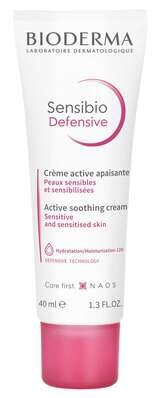 Крем для обличчя Bioderma Sensibio Defensive легкий захисний активний заспокійливий, 40 мл