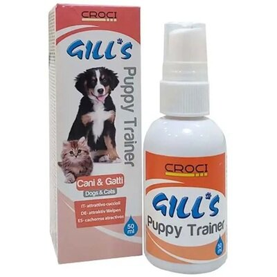 Засіб для цуценят і кошенят Croci Gills для привчання до туалету, 50 мл