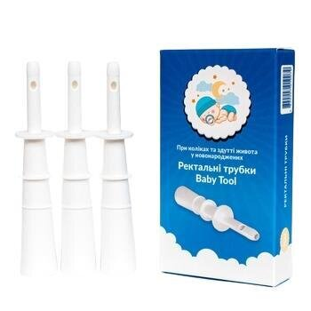 Трубка газовідвідна дитяча Baby Tool, 3 штуки