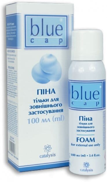 Блу кап (Blue Cap) пінка по 100 мл у флак.