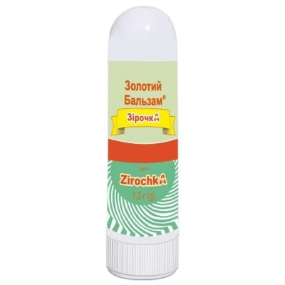 Зірочка бальзам золотий Solution pharm по 1,2 г у бан.