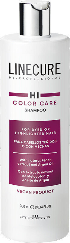 Шампунь Hipertin Linecure Color Care для збереження кольору фарбованого волосся, 300 мл