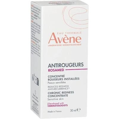 Концентрат Avene Antirougeurs Rosamed для чутливої схильної до почервоніння шкіри, 30 мл