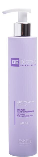 Шампунь для волосся Emmebi Italia BeBlond Silver Shine антижовтий, 250 мл