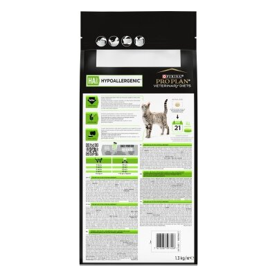 Корм сухий Purina Pro Plan Veterinary Diets HA Hypoallergenic гіпоалергенний для котів, 1,3 кг