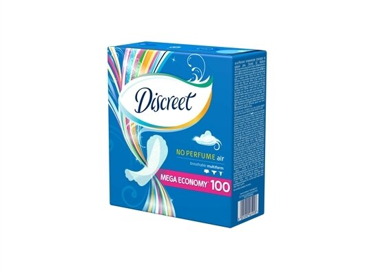 Прокладки щоденні Discreet Air Multiform, 100 штук