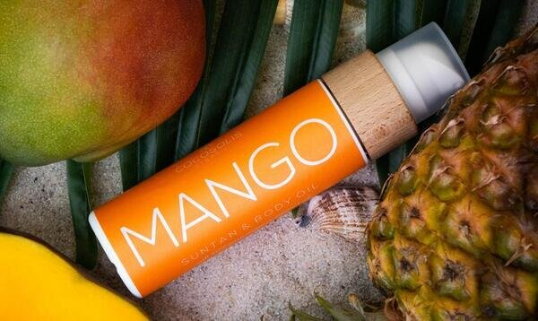 Олія для засмаги Cocosolis Mango Suntan & Body Oil аромат тропічного манго, 110 мл