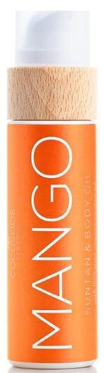 Олія для засмаги Cocosolis Mango Suntan & Body Oil аромат тропічного манго, 110 мл
