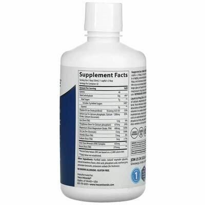 Кальцій магній та цинк Trace Minerals Cal/Mag/Zinc, 946 мл