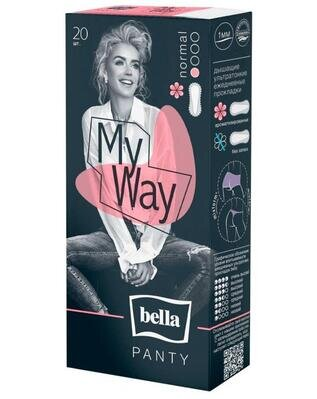 Прокладки гiгiєнiчнi щоденнi Bella Panty My Way deo fresh, 20 штук