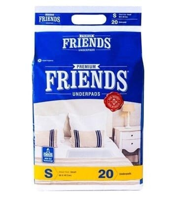 Пелюшки FRIENDS Premium одноразові гігієнічні 40 х 60 см, 20 шт