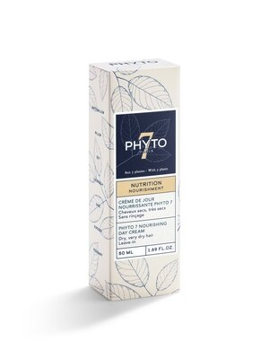 Крем для волосся Phyto 7 денний, живлення, для сухого та дуже сухого волосся, 50 мл