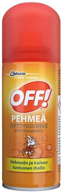 Аерозоль від комарів OFF з ефектом сухого аерозолю, 100 мл