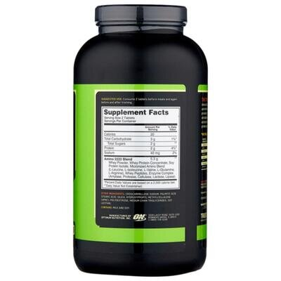 Амінокислота Optimum Nutrition Amino 2222, 160 таблеток