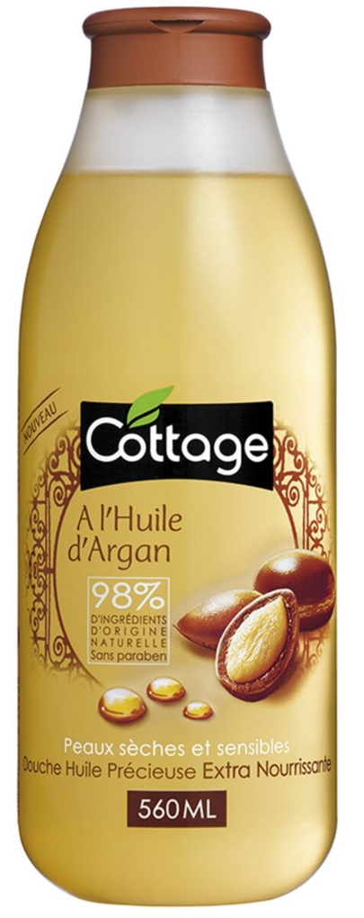 Олія-гель для душа Cottage Extra Nourishing Precious Oil Shower екстра живильна Арганія, 560 мл