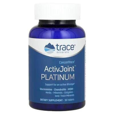 Здоров'я суглобів Trace Minerals ConcenTrace ActivJoint Platinum, 90 таблеток