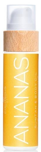 Олія для засмаги Cocosolis Ananas Suntan & Body Oil аромат ананаса та ванілі, 110 мл