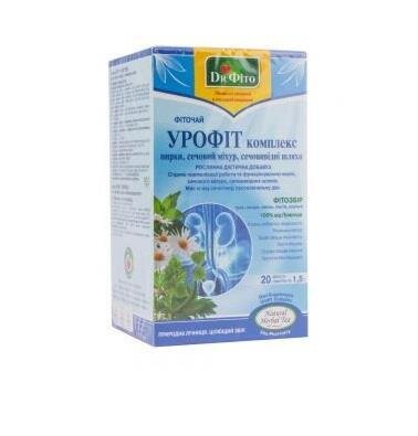 Фіточай Dr.Fito Урофіт комплекс по 1.5 г №20 в філ.-пак.