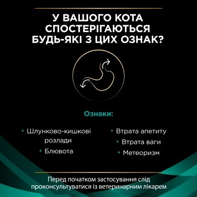 Корм сухий Purina Pro Plan Veterinary diets EN ST/OX Gastrointestinal для кішок при розладах травлення, 400 г