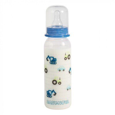 Пляшечка Baby-Nova 47000-2 Декор пластик, для хлопчика, 250 мл
