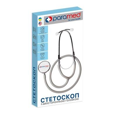Стетоскоп Paramed з двосторонньою головкою
