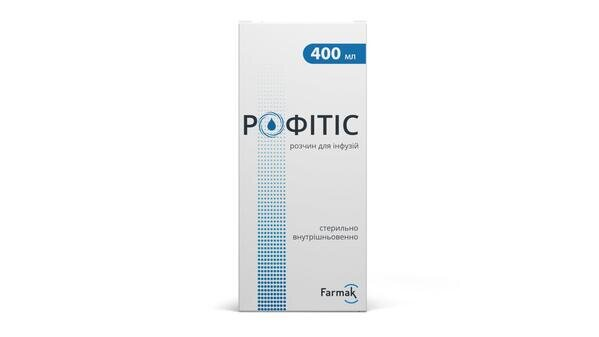 Рофітіс розчин д/інф. по 400 мл у флак.