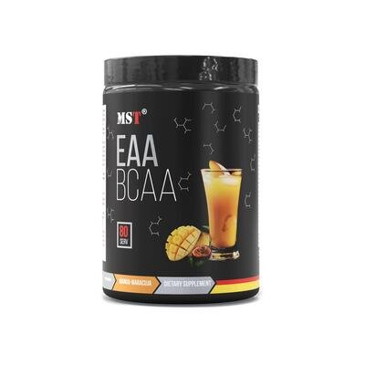 Комплекс амінокислот MST Nutrition BCAA & EAA Zero манго маракуя, 80 порцій, 1040 г
