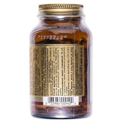 Олія печінки тріски Solgar Cod Liver Oil (Vitamins A&D) м'які капсули №100