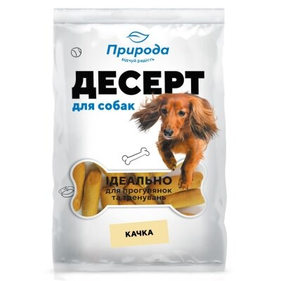 Ласощі для собак Природа PR241774 Десерт Качка, 550 г