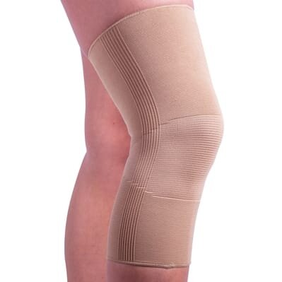Бандаж для колінного суглобу Ortonia Soft Support еластичний, бежевий, розмір 2, 1 штука