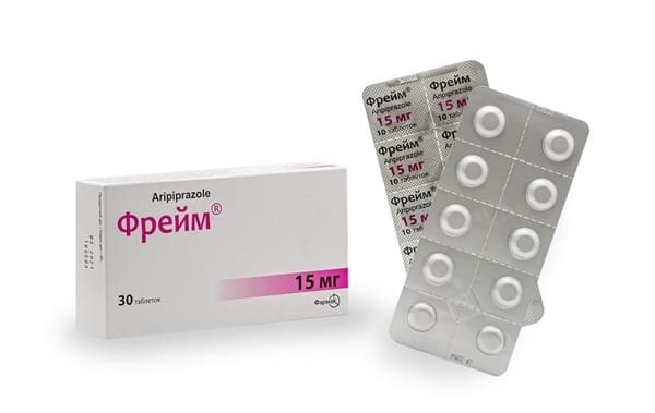 Фрейм таблетки по 15 мг №30 (10х3)