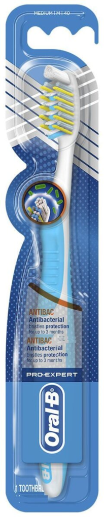 Зубна щітка Oral-B Pro-Expert, Антибактеріальна, 1 штука