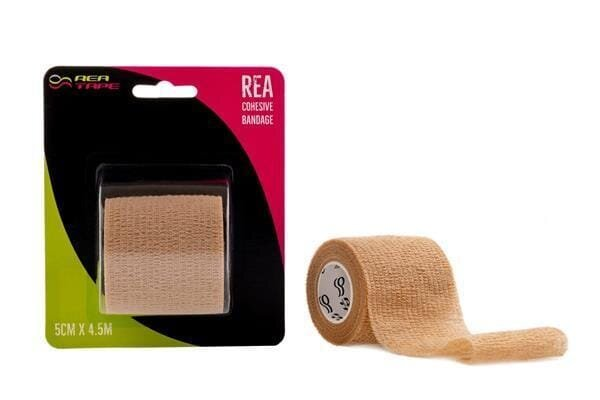 Бинт когезивний REA TAPE Cohesive bandage 5 см х 4,5 м, бежевий