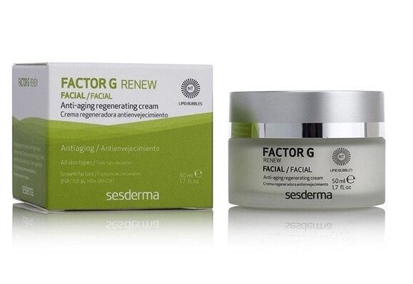 Крем для обличчя Sesderma Factor G антивіковий регенеруючий, 50 мл