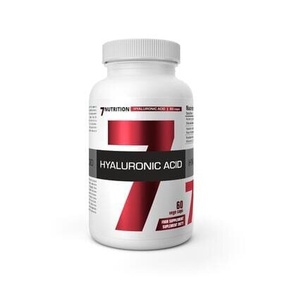 Гіалуронова кислота 7Nutrition Hyaluronic Acid 150 мг with Natural Vitamin C 150 мг, 60 капсул