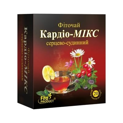 Фіточай Фітопродукт №9 Кардіо-мікс по 1.5 г №20 у філ.-пак.