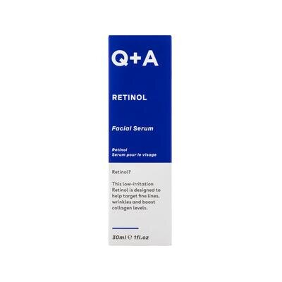 Сироватка для обличчя Q+A Антивікова з ретинолом, 30 мл
