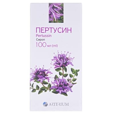 Пертусин сироп по 100 г у флак. (бан.)