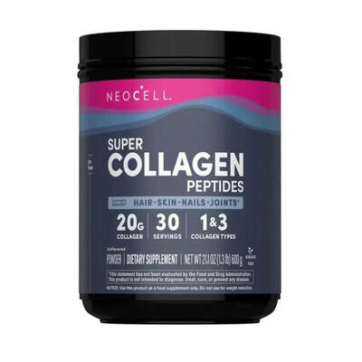 Супер колаген пептиди NeoCell Super Collagen Peptides Тип 1&3, 600 г